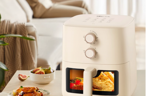 So sánh nồi chiên không dầu Bear 5L và 6L